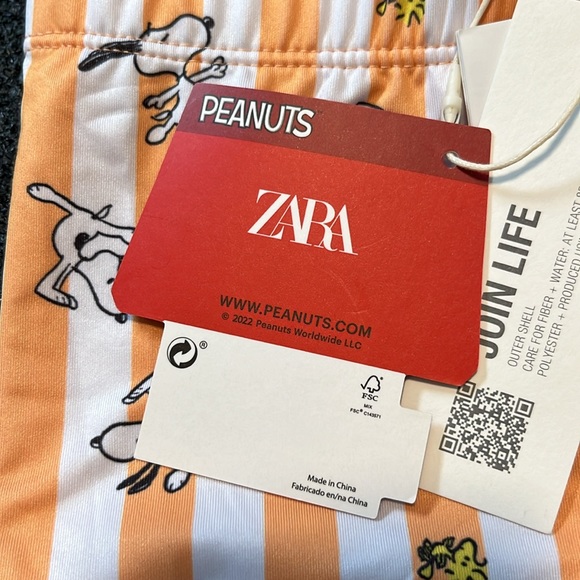 BNWT Zara Peanuts Swim Short Size 3-4 Years - Picture 3 of 4